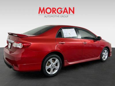 2013 Toyota Corolla — rear three-quarter view