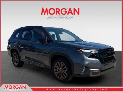 2026 Subaru Forester Sport in Magnetite Gray Metallic — front three-quarter view