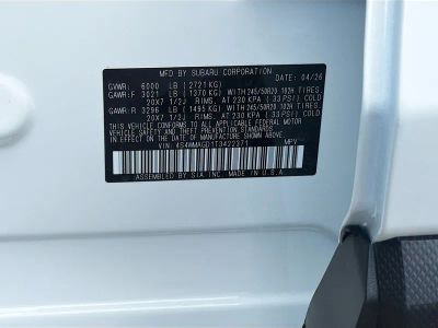 2026 Subaru Ascent — photo 43 view