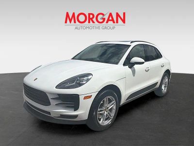 2021 Porsche Macan — rear three-quarter view