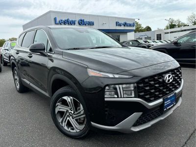 2023 Hyundai Santa Fe — rear three-quarter view
