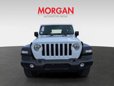 2022 Jeep Wrangler — rear three-quarter view