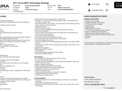 2011 Acura MDX - Photo 5
