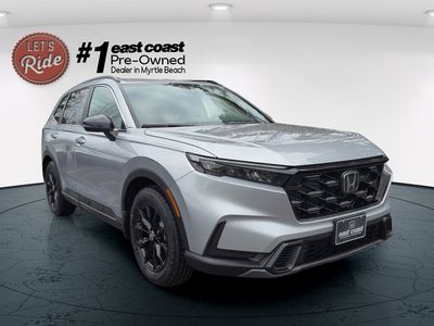 2023 Honda CR-V Hybrid — rear three-quarter view