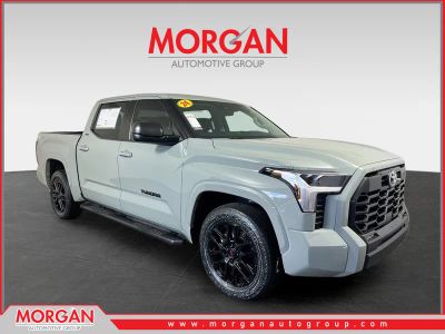 2024 Toyota Tundra SR5 in Lunar Rock — front three-quarter view
