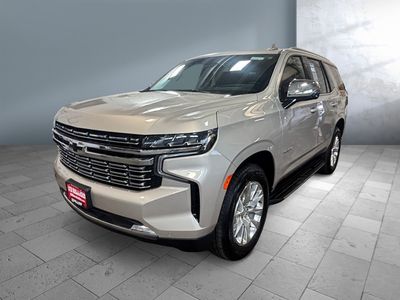 2024 Chevrolet Tahoe — front three-quarter view