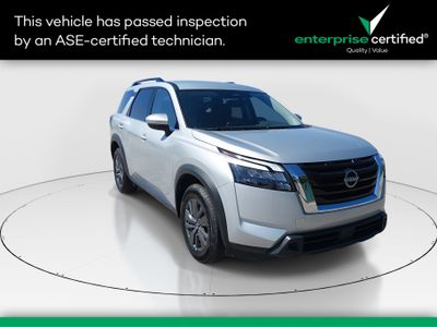 2025 Nissan Pathfinder SV 2WD — front three-quarter view