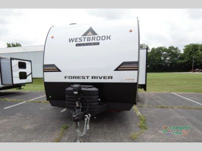 2027 Forest River RV Westbrook Luxury — rear three-quarter view