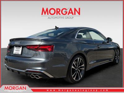 2023 Audi S5 Coupe — rear three-quarter view