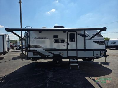 2025 Jayco Jay Feather — rear three-quarter view