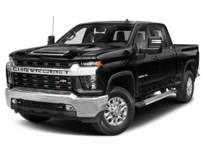 2022 Chevrolet Silverado 2500HD LT in Summit White — front three-quarter view