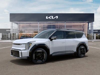 2026 Kia EV9 — rear three-quarter view