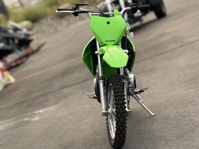 2026 Kawasaki KLX110R L — rear three-quarter view