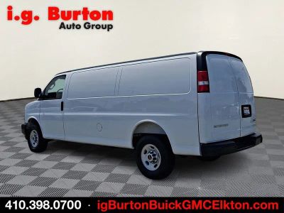 2026 GMC Savana Cargo — rear three-quarter view
