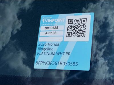 2026 Honda Ridgeline — photo 27 view