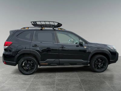 2022 Subaru Forester — rear three-quarter view