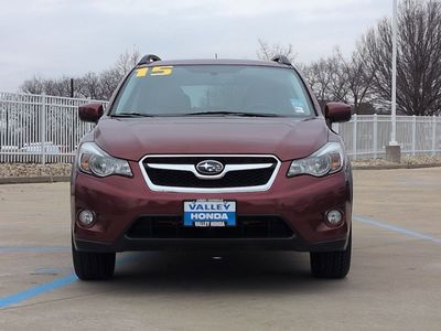 2015 Subaru XV Crosstrek — rear three-quarter view