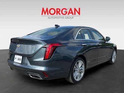 2022 Cadillac CT4 — rear three-quarter view