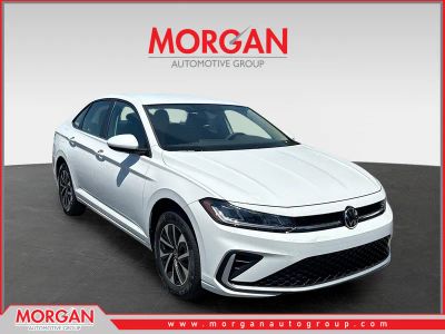 2026 Volkswagen Jetta S in White — front three-quarter view