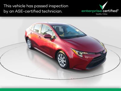 2024 Toyota Corolla LE CVT — front three-quarter view