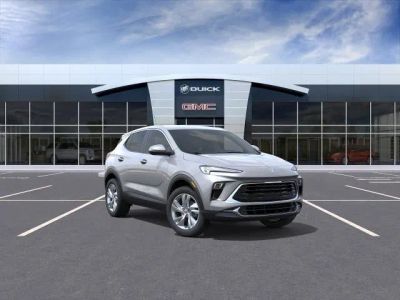 2026 Buick Encore GX Preferred in Moonstone Gray Metallic — front three-quarter view