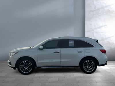 2017 Acura MDX — rear three-quarter view