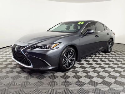 2025 Lexus ES ES 300h in Gray — front three-quarter view