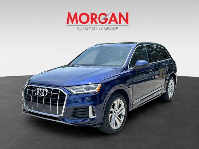 2021 Audi Q7 — rear three-quarter view