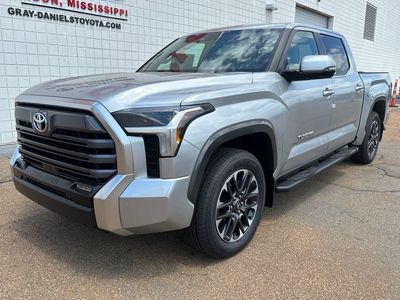 2026 Toyota Tundra Limited in Celestial Silver Metallic — front three-quarter view