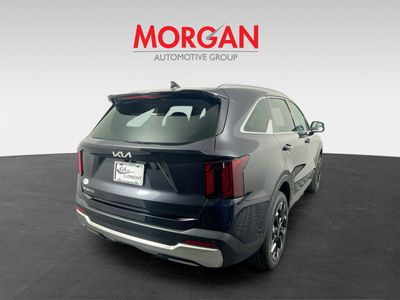 2026 Kia Sorento — rear three-quarter view