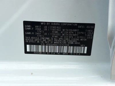 2026 Subaru Crosstrek — photo 41 view