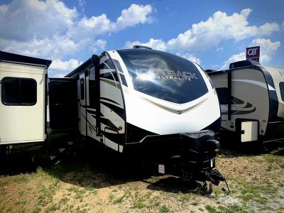 2021 Keystone Outback — front three-quarter view