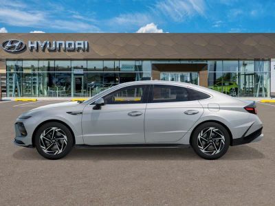2026 Hyundai Sonata — rear three-quarter view