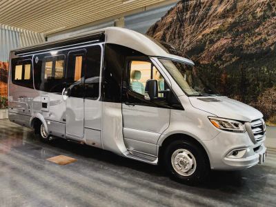 2026 Leisure Travel Vans UNITY — front three-quarter view