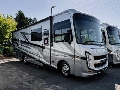 2027 Entegra VISION — front three-quarter view