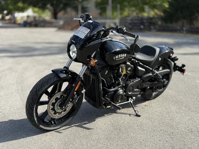 2025 Indian Motorcycle Sport Scout Black Metallic - Photo 2