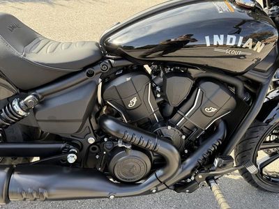 2025 Indian Motorcycle Sport Scout Black Metallic - Photo 13