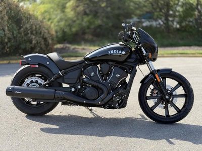 2025 Indian Motorcycle Sport Scout Black Metallic - Photo 7