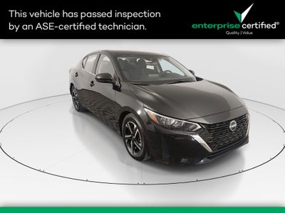 2024 Nissan Sentra SV CVT — front three-quarter view