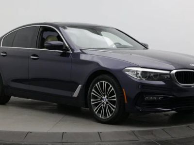 2017 BMW 5 Series — rear three-quarter view