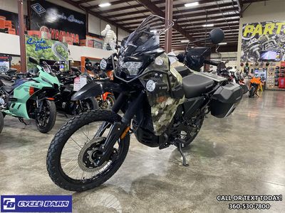 2026 Kawasaki KLR650 Adventure ABS Cypher Camo Beige - Photo 4