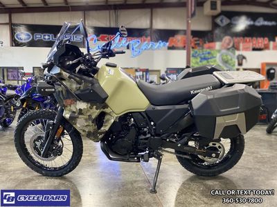 2026 Kawasaki KLR650 Adventure ABS Cypher Camo Beige - Photo 1
