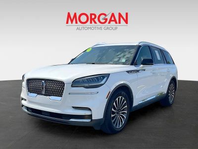 2022 Lincoln Aviator — rear three-quarter view