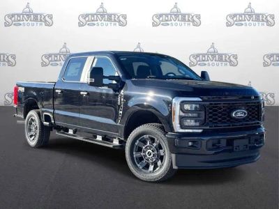 2026 Ford F-250SD XL in Black — front three-quarter view