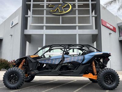 2026 Can-Am Maverick X3 MAX RS Turbo Scandi Blue & Orange Crush - Photo 7