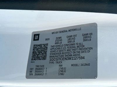 2021 Chevrolet Colorado — photo 41 view