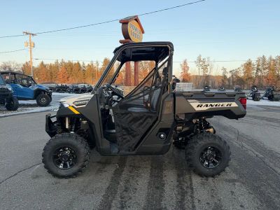 2026 Polaris Ranger 1000 Premium R26TAE99AJ in Mirage Beige — front three-quarter view