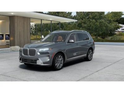 2026 BMW X7 xDrive40i xDrive40i in Skyscraper Grey Metallic — front three-quarter view