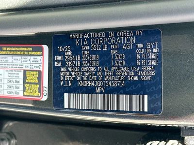 2026 Kia Sorento Hybrid — photo 32 view