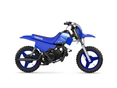 2027 Yamaha PW50 — front three-quarter view